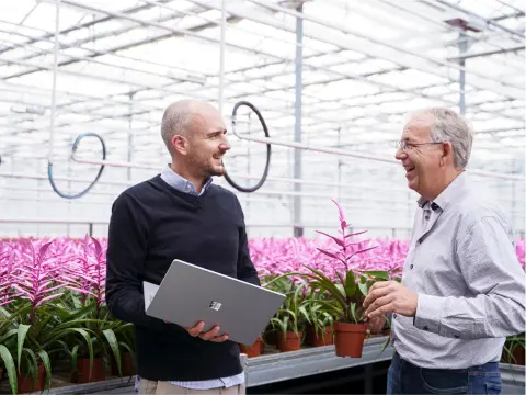 Dit is Joost, IT-manager bij LKP Plants